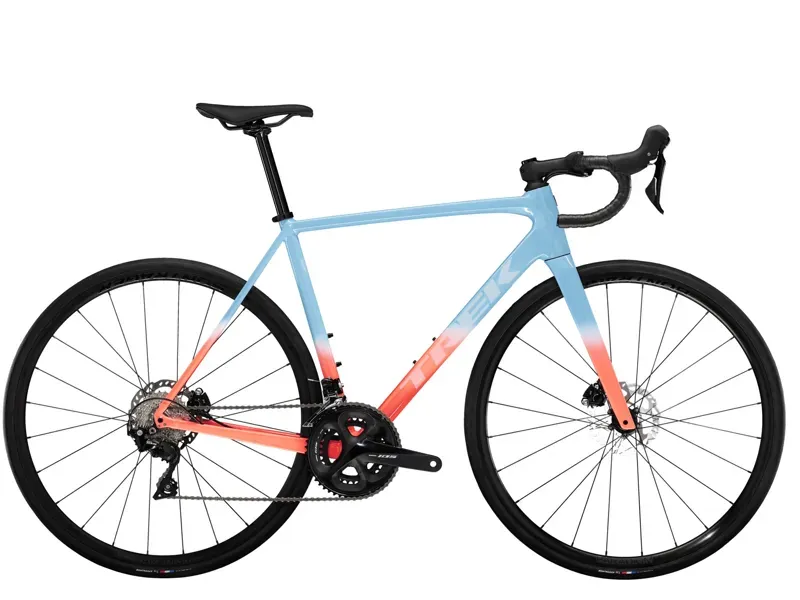 Trek Emonda Alr 5 Road Bike in Azure to Living Coral