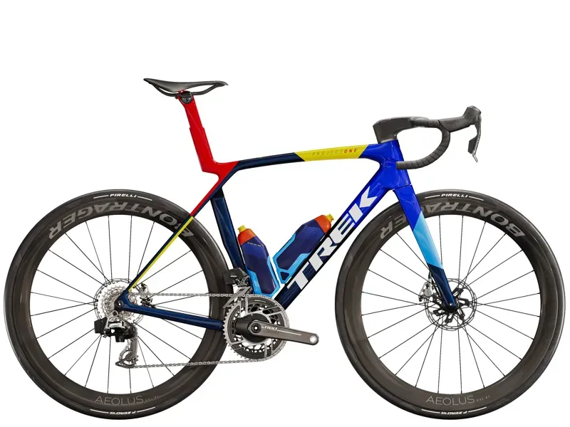 Madone SLR 9 AXS Gen 8 Aero Road Bike NAVY SMOKE Team Colours